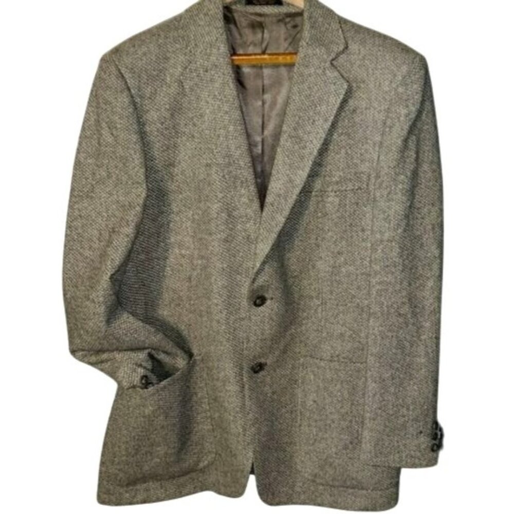 Vintage Clubman Club 400 Wool Blazer By Anderson-Little Mens Classic Jacket